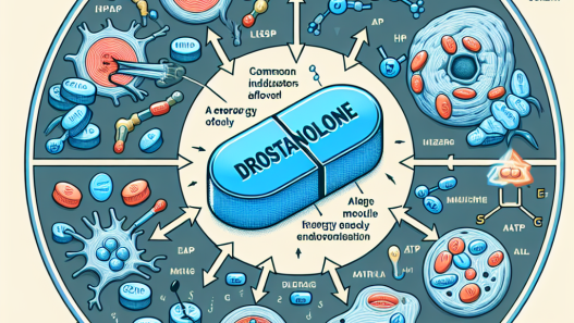 Influence of drostanolone pills on energy metabolism