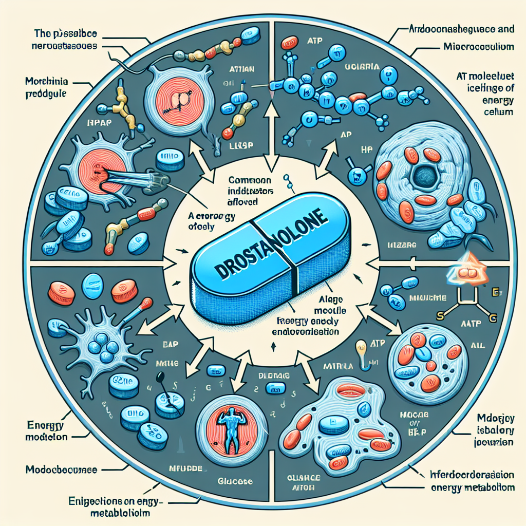 Influence of drostanolone pills on energy metabolism