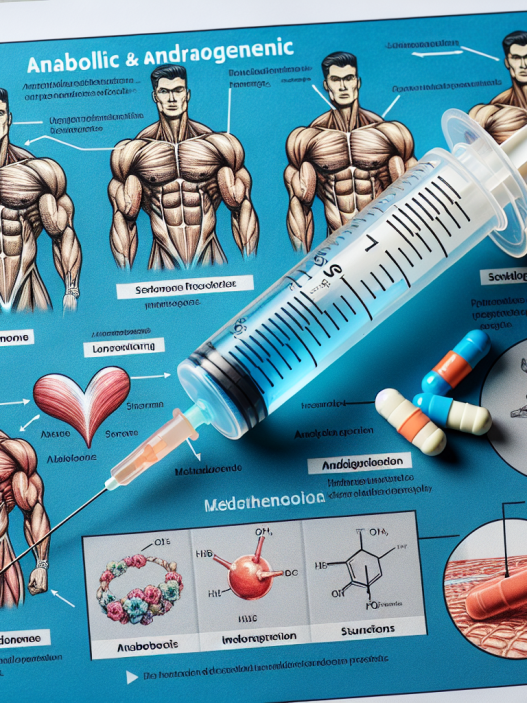 Exploring anabolic and androgenic properties of methandienone injection
