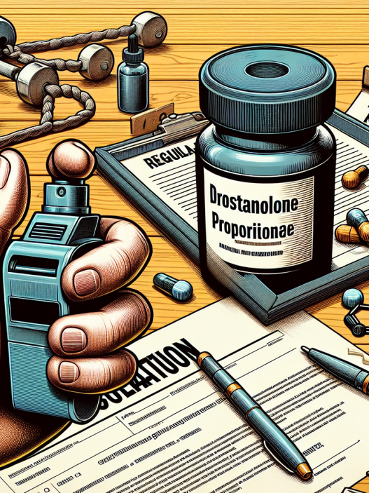 Regulation of drostanolone propionate use in sports
