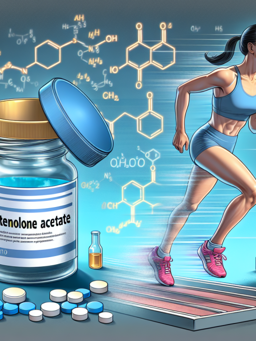 Using metenolone acetate to increase physical endurance
