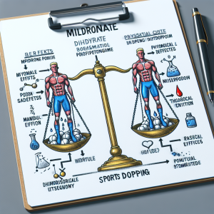 Using mildronate dihydrate in sports doping: risks and benefits