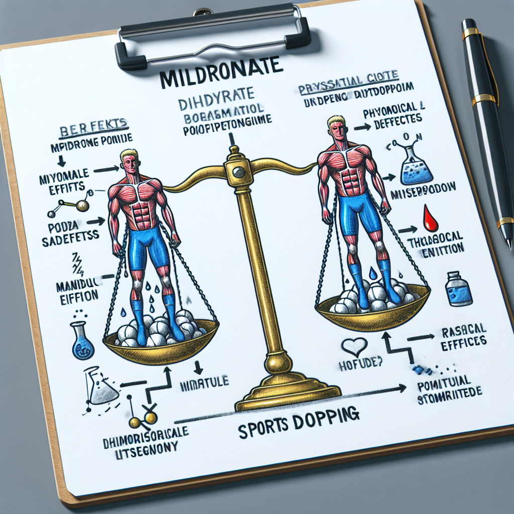 Using mildronate dihydrate in sports doping: risks and benefits