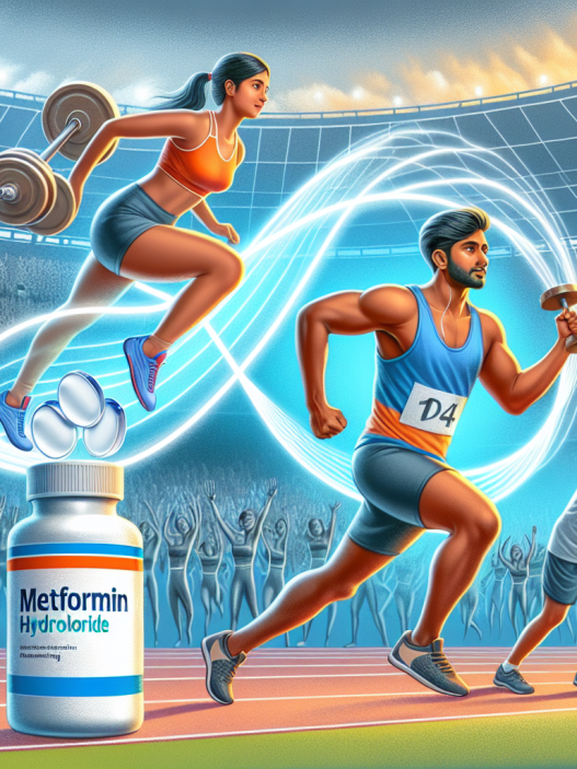 Beneficial effects of metformin hydrochloride in sports