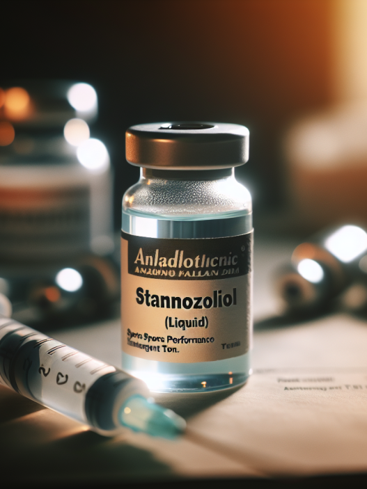 Injectable stanozolol: a potent anabolic for enhancing sports performance
