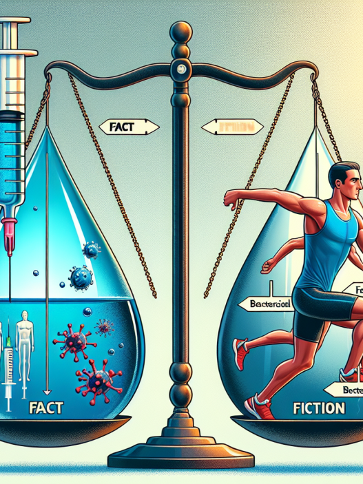 Bactericidal water injections and sports performance: fact or fiction?