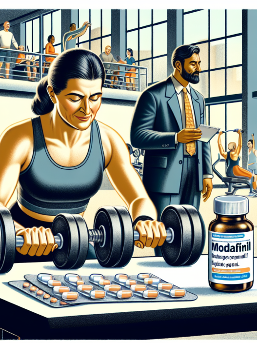 Managing fatigue: modafinil (provigil) during workouts