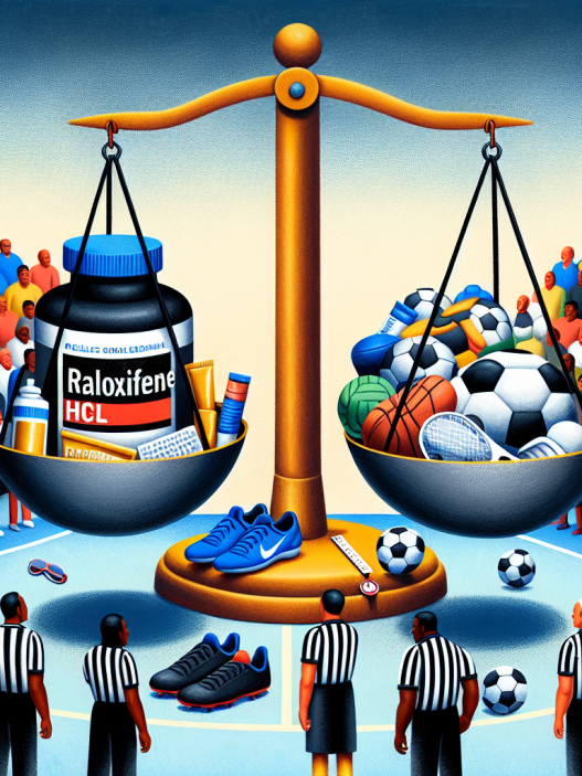 Regulating the use of raloxifene hcl in sports events