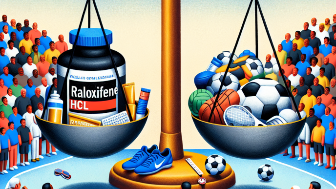 Regulating the use of raloxifene hcl in sports events