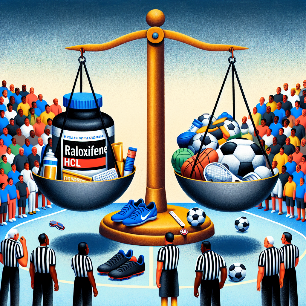 Regulating the use of raloxifene hcl in sports events