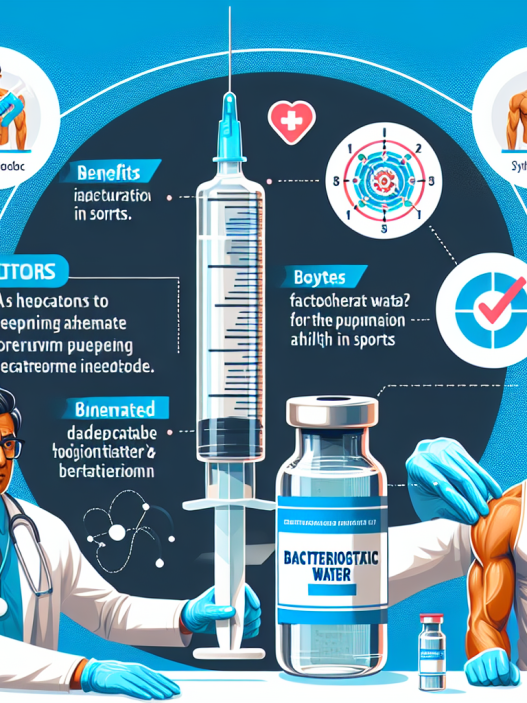 The positive effects of bacteriostatic water for injections in sports
