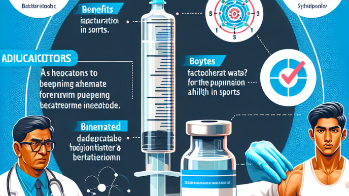 The positive effects of bacteriostatic water for injections in sports