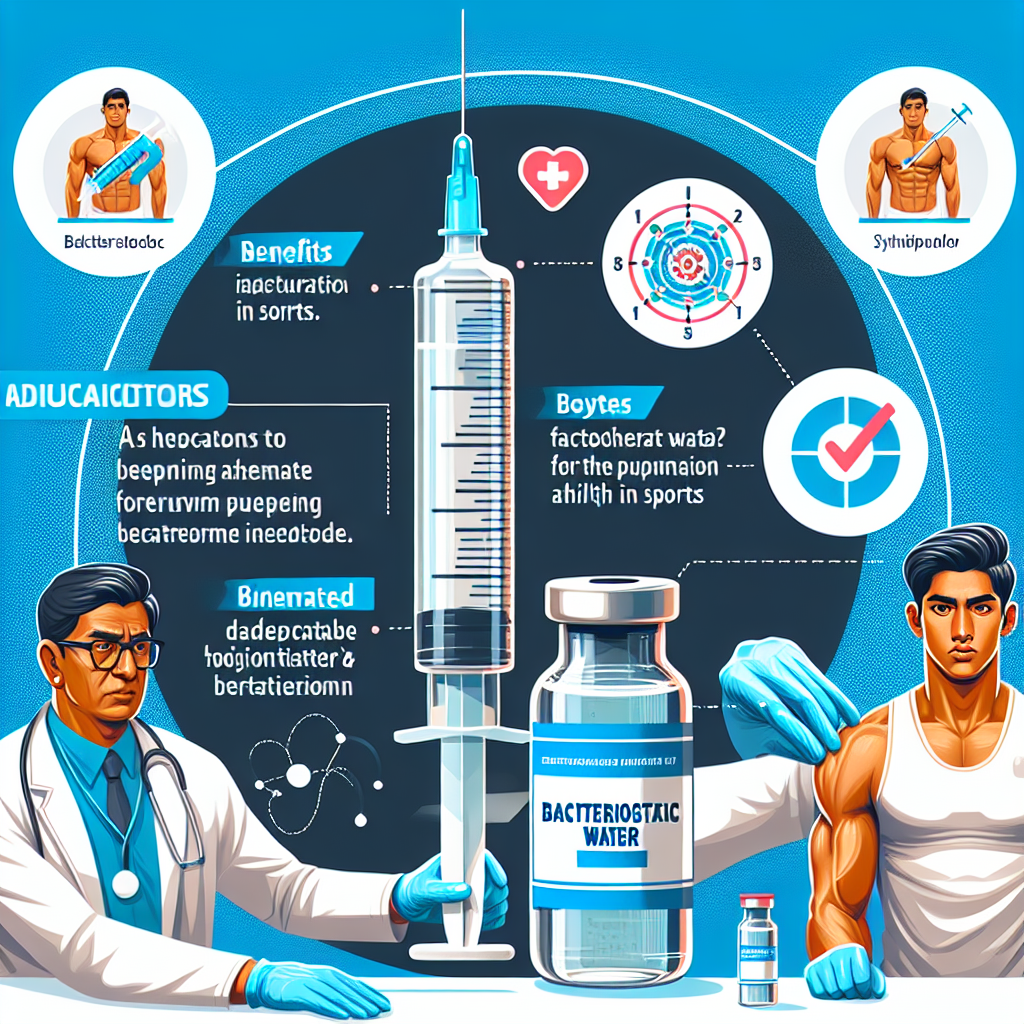 The positive effects of bacteriostatic water for injections in sports