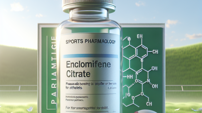 Enclomifene citrate in the field of sports pharmacology
