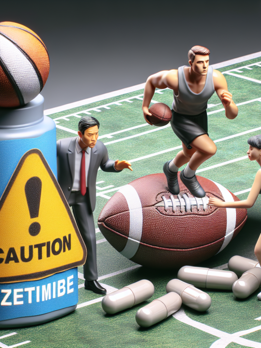 Ezetimibe: supplement caution in sports