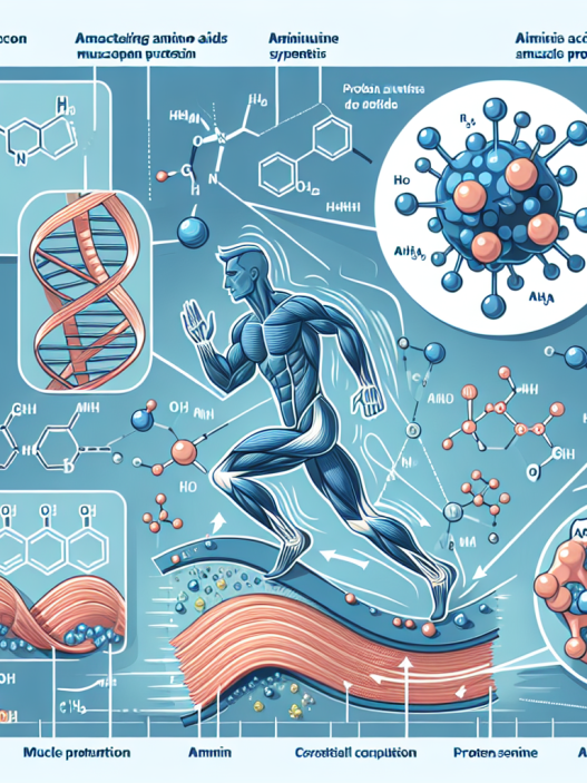 Role of amino acids in muscle protein synthesis during training