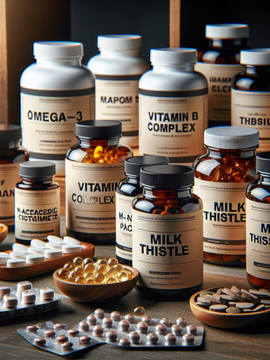 Supplements to aid recovery after methandienone compresse