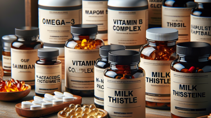 Supplements to aid recovery after methandienone compresse