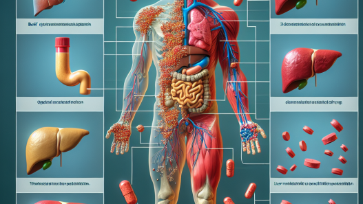 Volume of distribution of drostanolone pillole