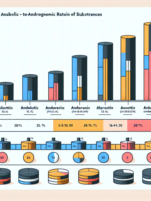 Anabolic-to-androgenic ratio of halotestin compared to others