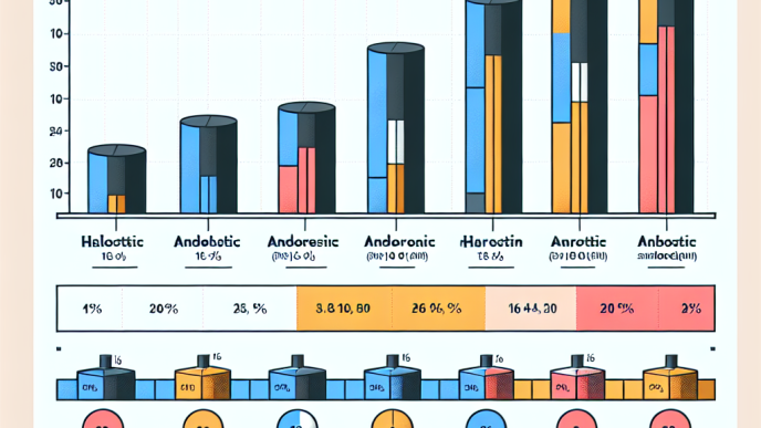 Anabolic-to-androgenic ratio of halotestin compared to others