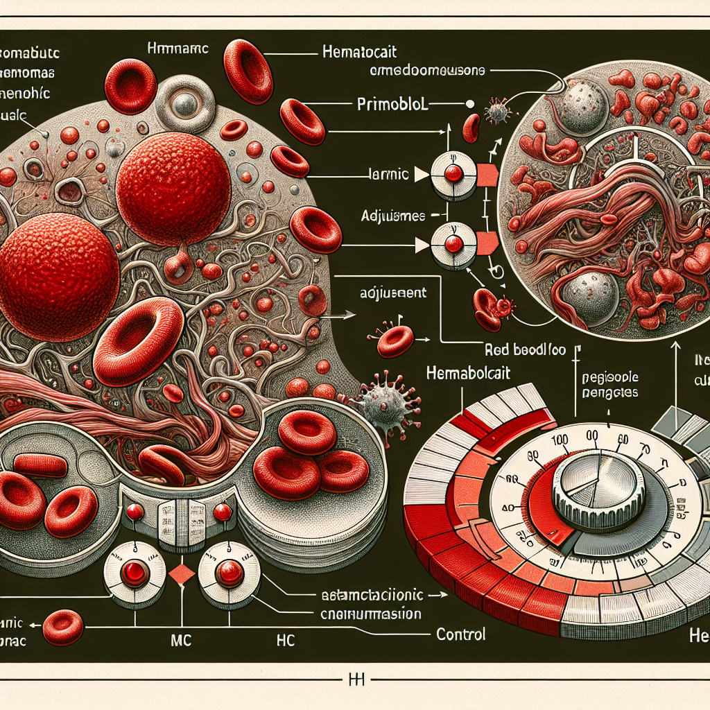 Hematocrit control during primobolan use