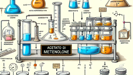 Stability of acetato di metenolone under various storage conditions