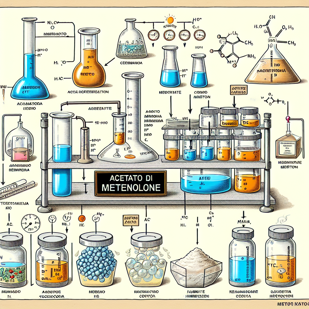 Stability of acetato di metenolone under various storage conditions