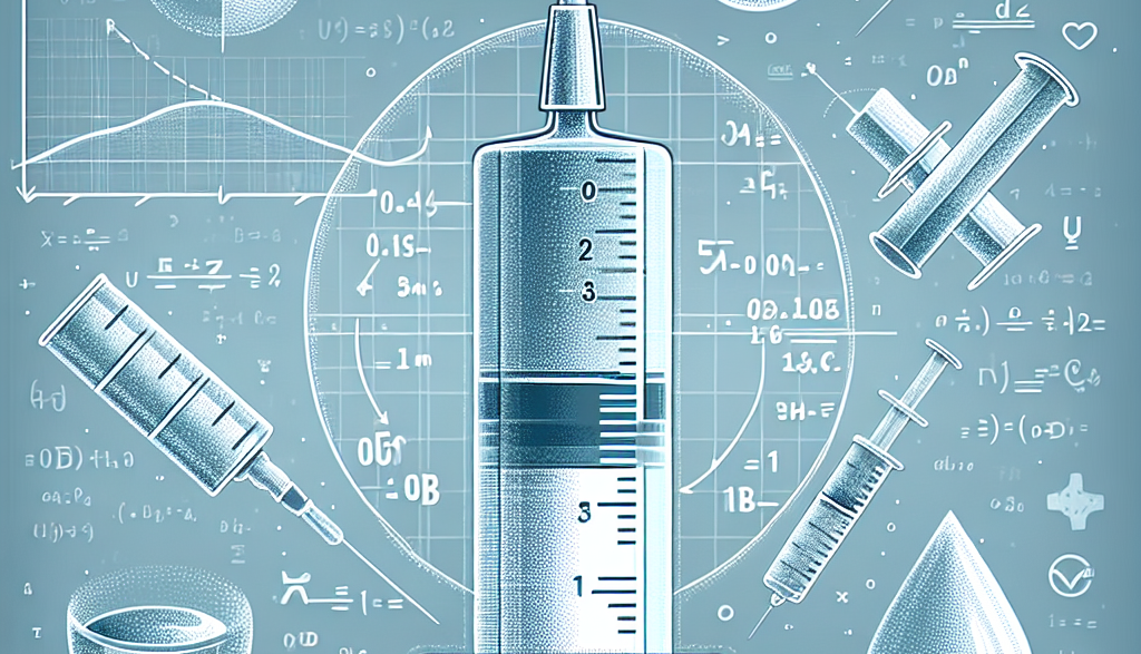 Volume calculation for methyltrenbolone injections