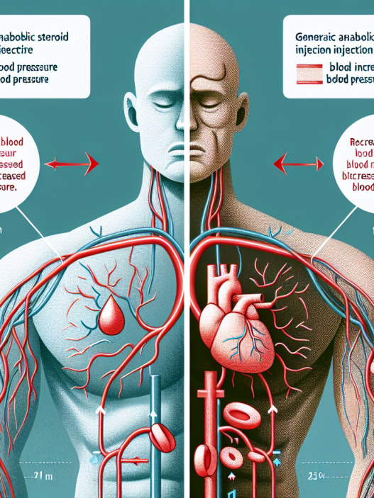 Blood pressure effects of methandienone injection